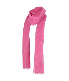 00393 GEWEVEN SJAAL FUCHSIA